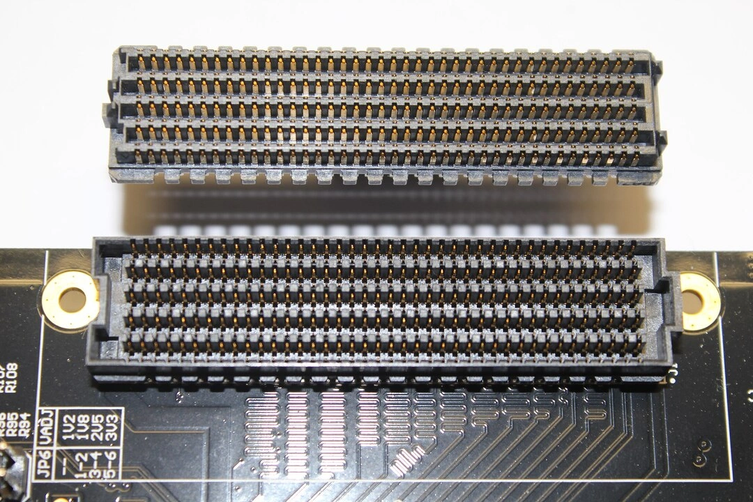 A Samtec FMC connector