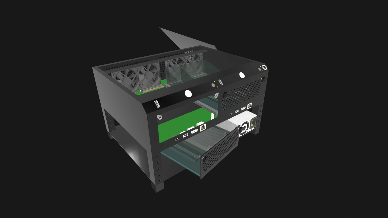 An OpenSFF test machine