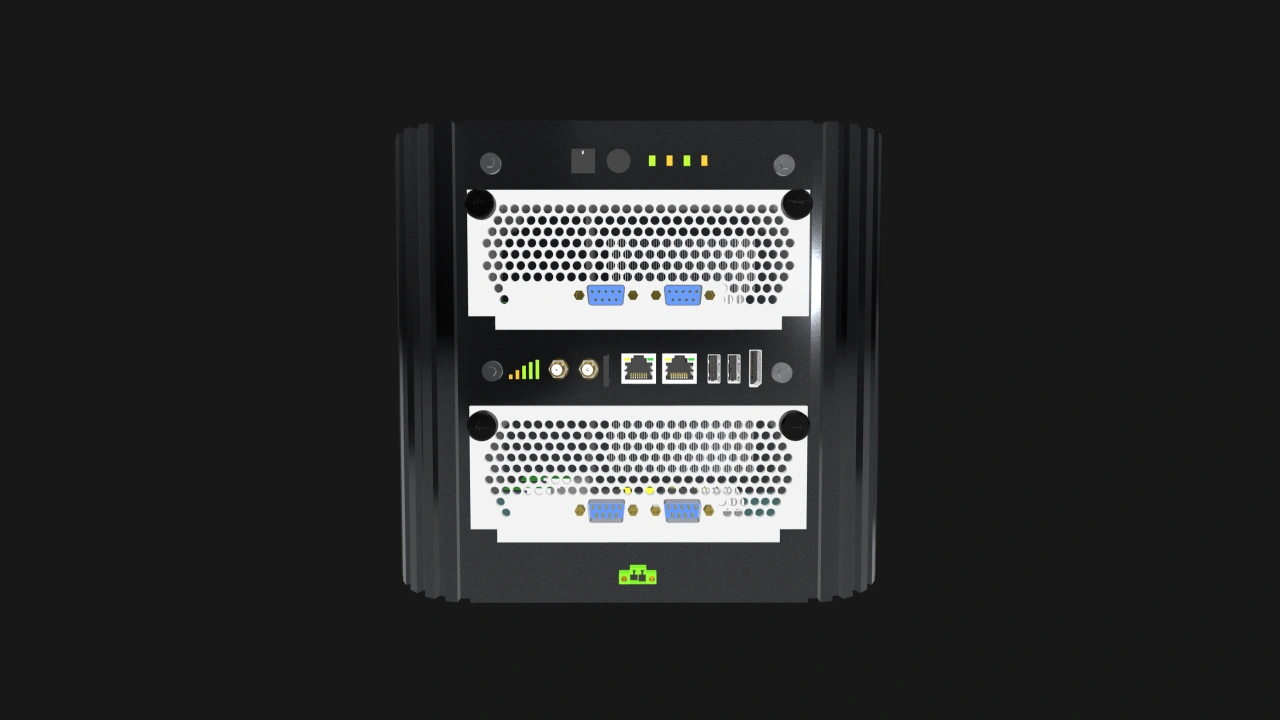 OpenSFF dual-slot IoT controller concept.