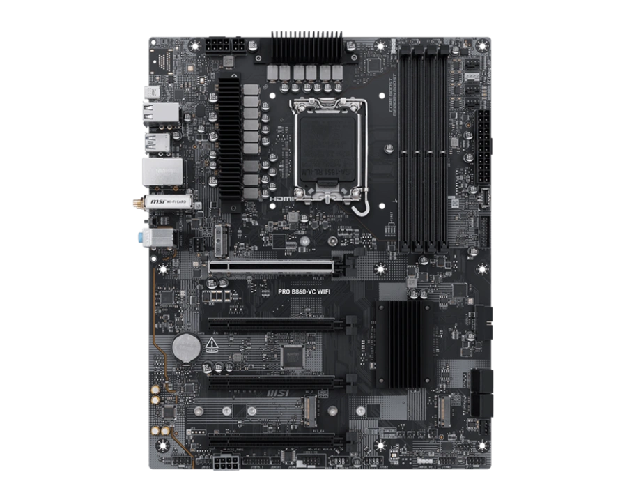 MSI PRO B860-VC WIFI ATX motherboard