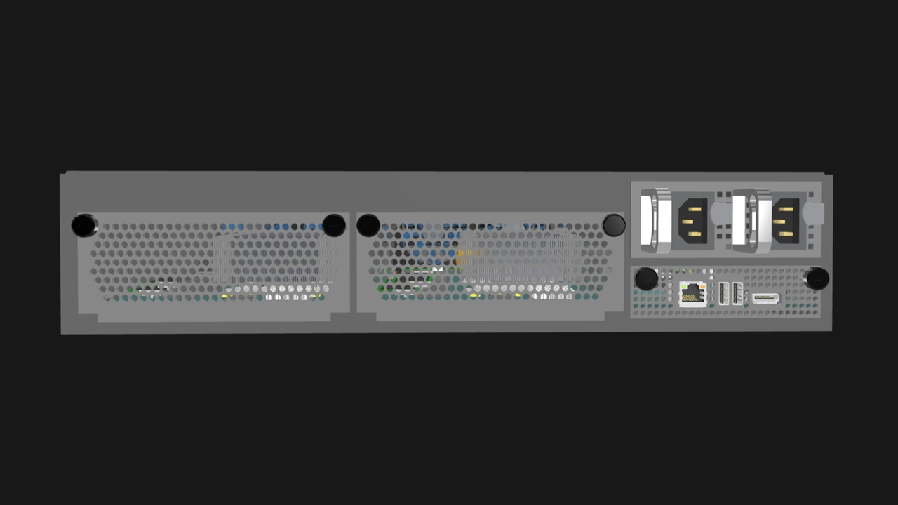 OpenSFF short depth 2U two-slot Enclosure concept