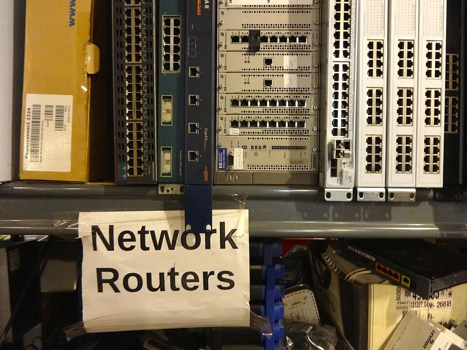 Used networking equipment