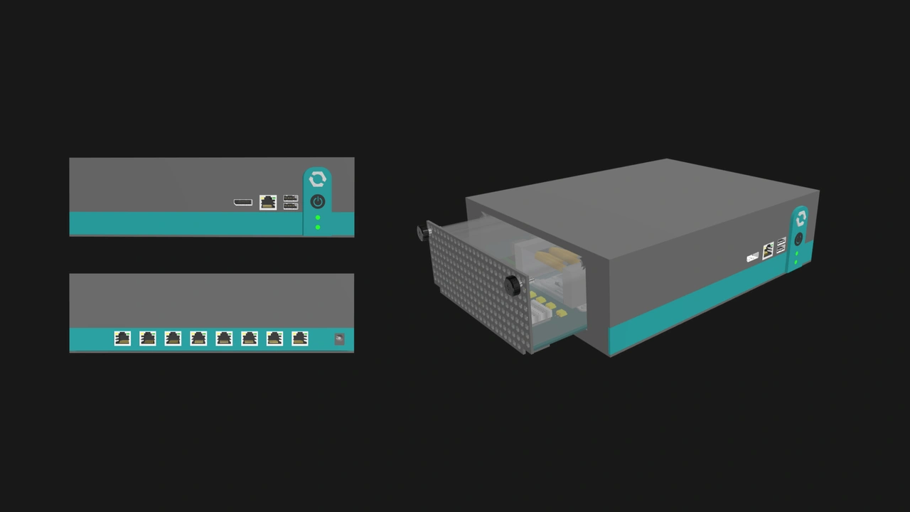 OpenSFF eight-port gateway