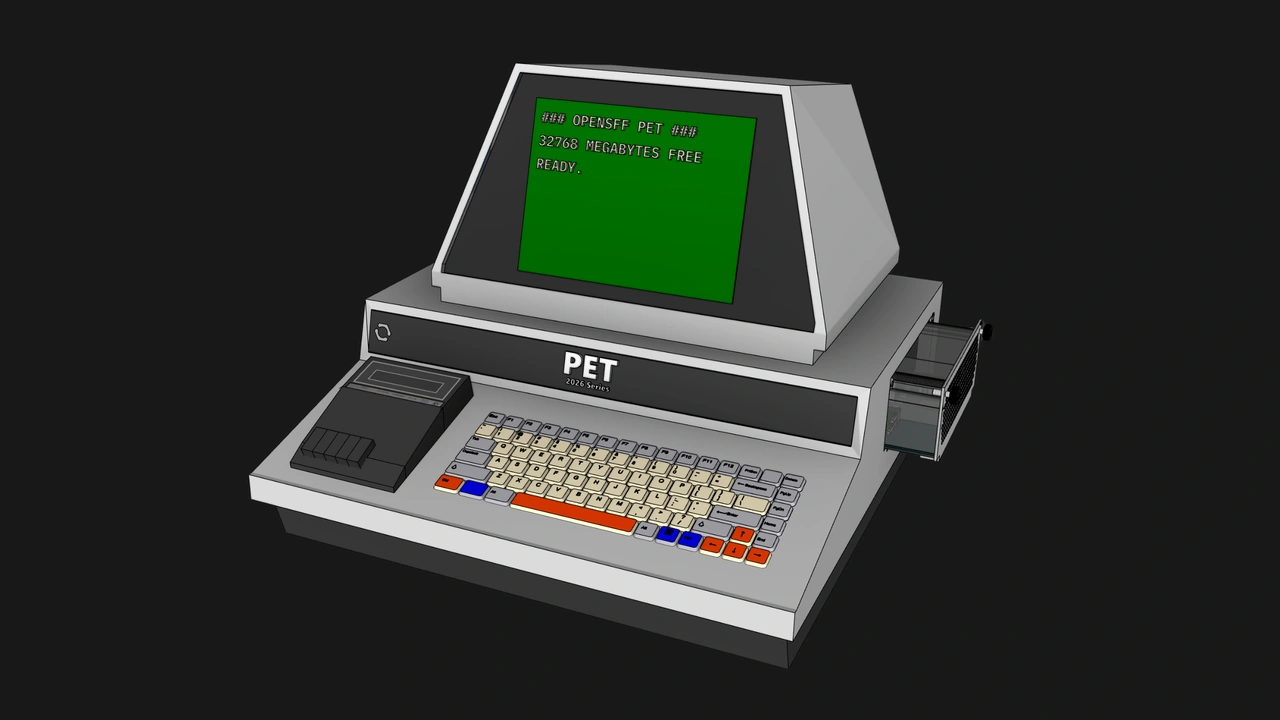 OpenSFF Commodore PET concept