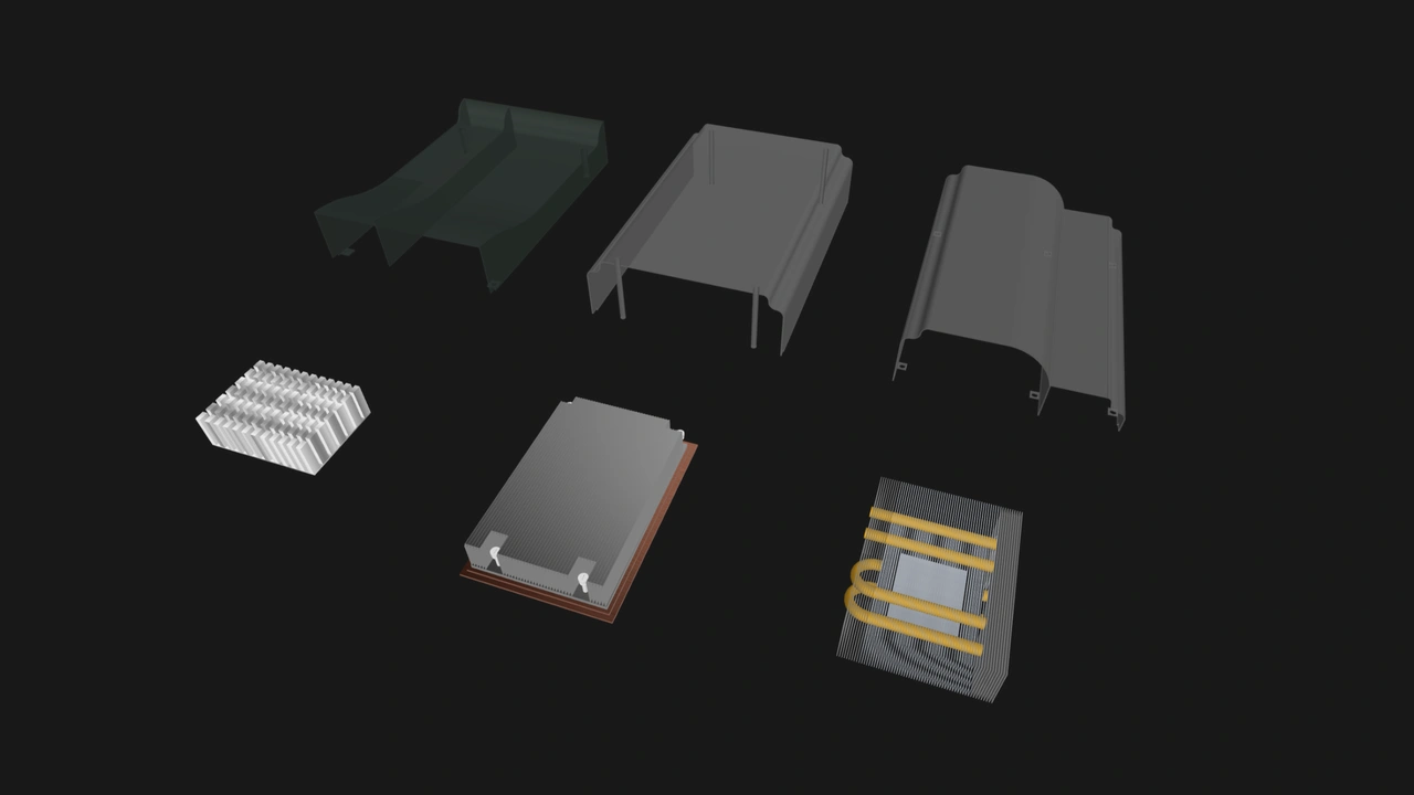 OpenSFF Compute Node cooling shrouds and heatsinks