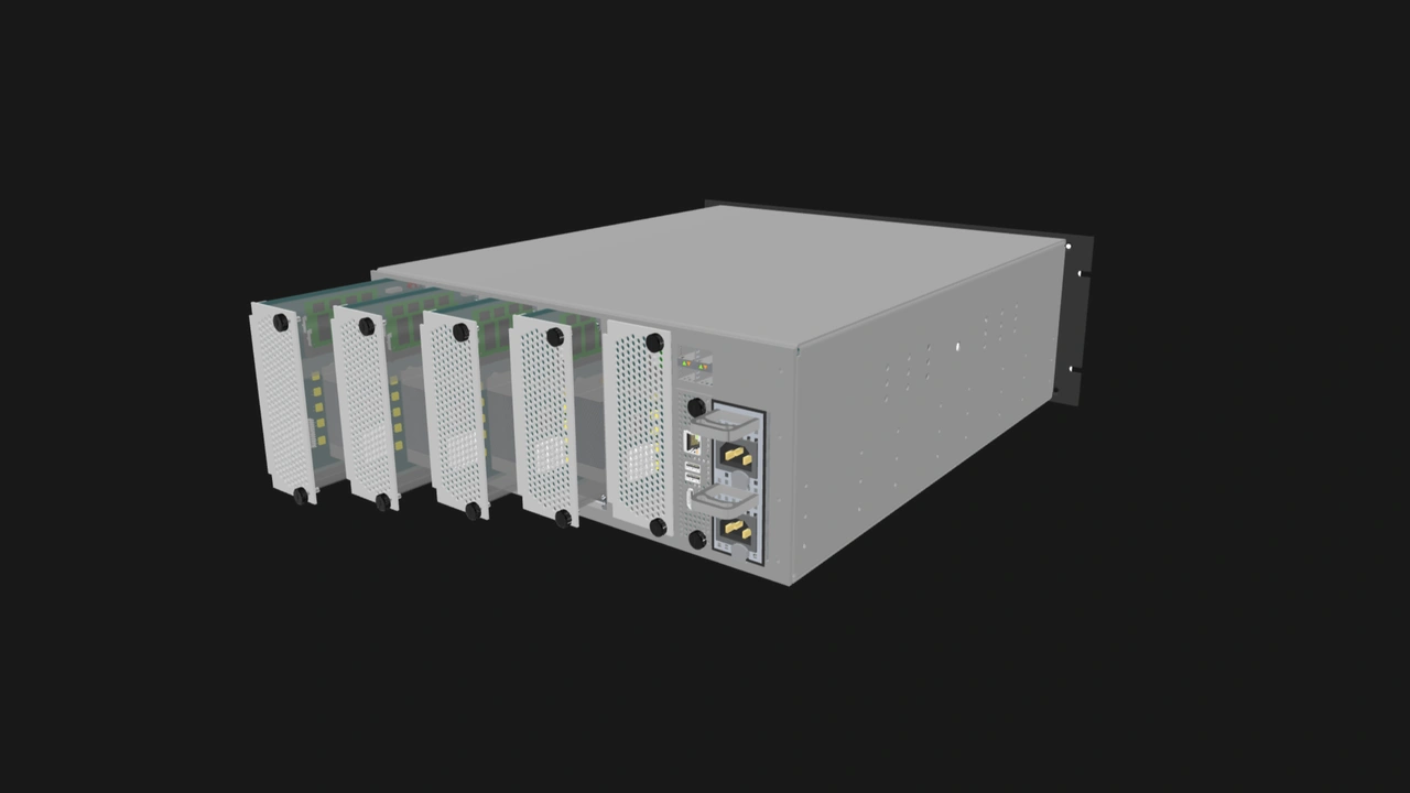 Five-node 4U OpenSFF system