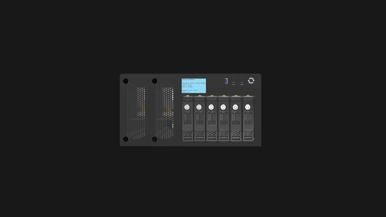 High availability OpenSFF NAS concept